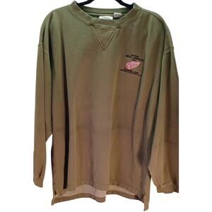 VTG Detroit Red Wings Sweatshirt Training Camp Centre Ice Traverse City Size L